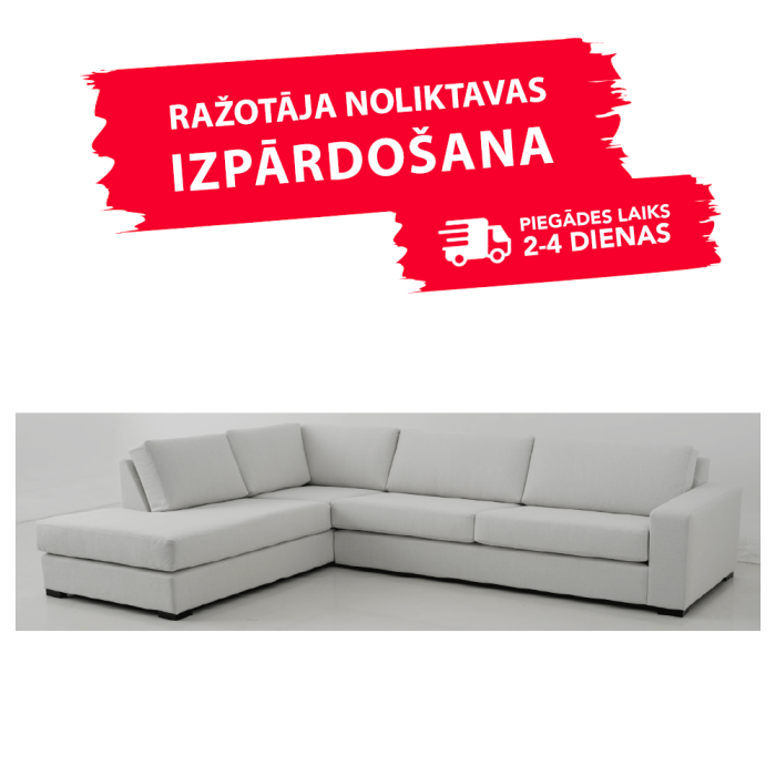 Sofa MODERN LIVING (Uždarytas kampas) (Gamintojo sandėlis)